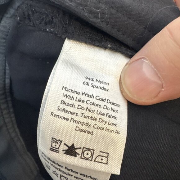 Eddie Bauer Nylon Stretch Pants Black Lightweight Men’s 32x32 - Picture 6 of 7